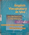English Vocabulary in Use : Pre-Intermediate & Intermediate