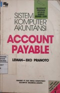 Sistem Komputer Akuntansi : Account Payable
