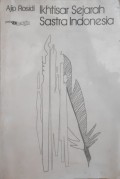 Ikhtisar Sejarah Sastra Indonesia