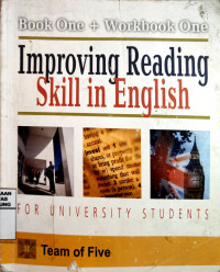 Image of Improving Reading Skill in English for University Student Book One + Workbook One