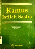 Kamus Istilah Sastra