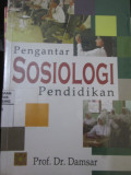 Pengantar Sosiologi Pendidikan