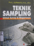 Teknik Sampling untuk Survey & Eksperimen