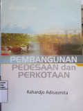 Pembangunan Pedesaan dan Perkotaan