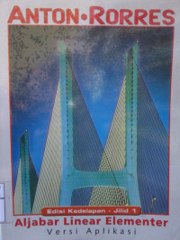 Image of Aljabar Linear Elementer Versi Aplikasi Jilid 1
