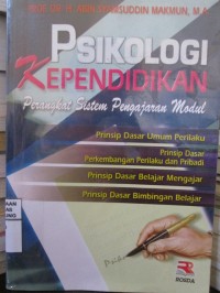 Psikologi Kependidikan : Perangkat Sistem Pengajaran Modul