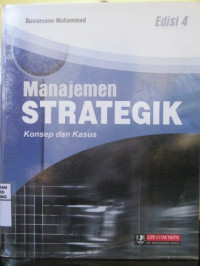 Image of Manajemen Strategik Konsep dan Kasus