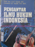 Pengantar Ilmu Hukum Indonesia