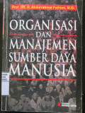 Organisasi dan Manajemen Sumber Daya Manusia