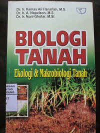 Image of Biologi Tanah : Ekologi & Makrobiologi Tanah