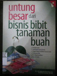 Image of Untung Besar dari Bisnis Bibit Tanaman Buah