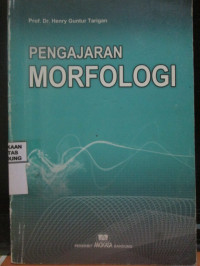 Image of Pengajaran Morfologi
