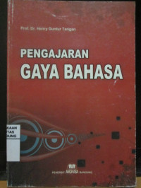 Image of Pengajaran Gaya Bahasa