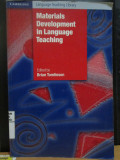 Materials Development in Language Teaching
