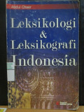 Leksikologi & Leksikografi Indonesia