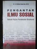 Pengantar Ilmu SOsial : Sebuah Kajian Pendekatan Struktural