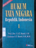 Hukum Tata Negara Republik Indonesia 1