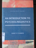 An Introduction to Psycholinguistics