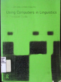 Image of Using Computers in Linguistics A Pratical Guide
