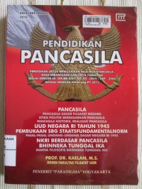 Pendidikan Pancasila