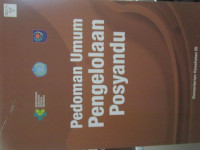 Pedoman Umum Pengelolaan Posyandu