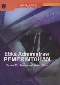 Image of Etika Administrasi Pemerintahan